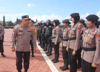 Cek POH Kapolda Sulteng, Tim Asistensi Mabes Polri : Siap Digerakkan untuk Amankan Pilkada Serentak 2024