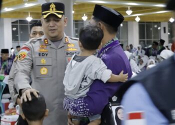 Kapolres Pinrang Hadir Dipelepasan JCH Kloter 2 Pinrang